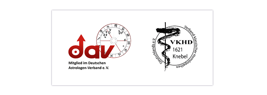  Mitglied im Deutschen Astrologen-Verband stempel logo